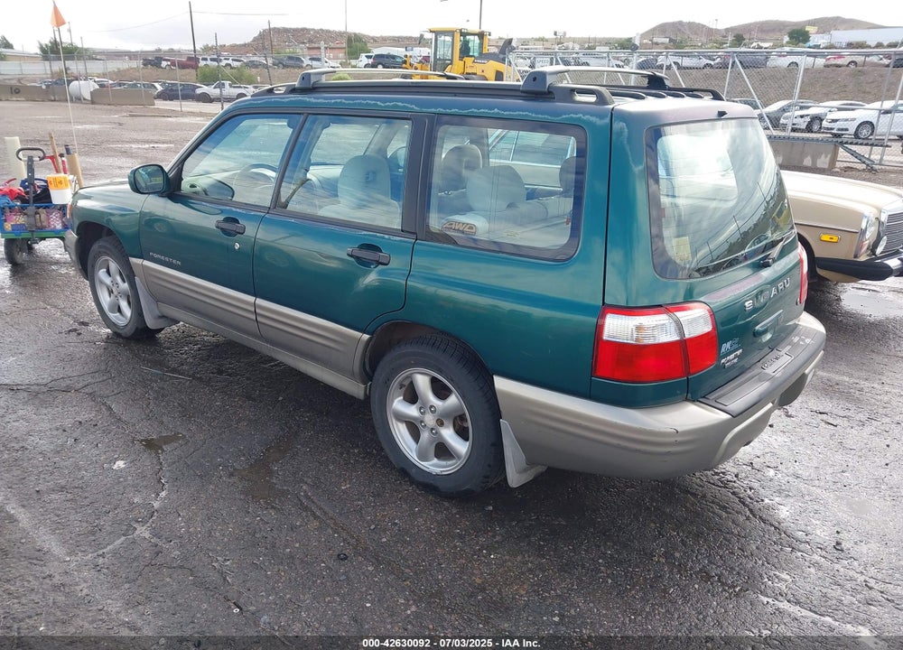 2001 SUBARU FORESTER S VIN: JF1SF65591H763710