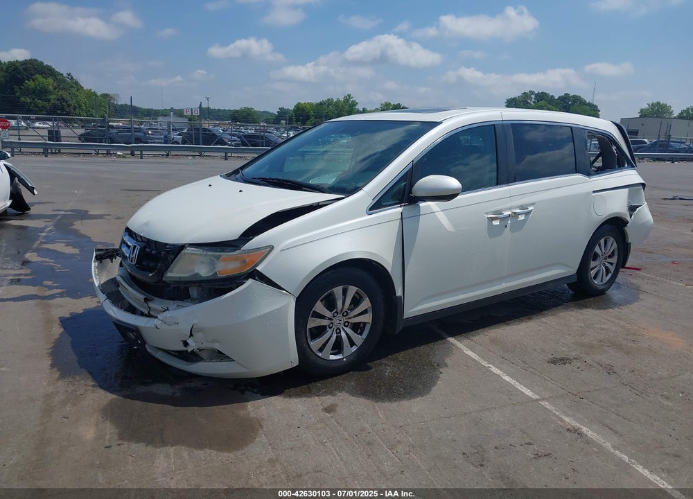 2016 HONDA ODYSSEY EX-L VIN: 5FNRL5H63GB057602