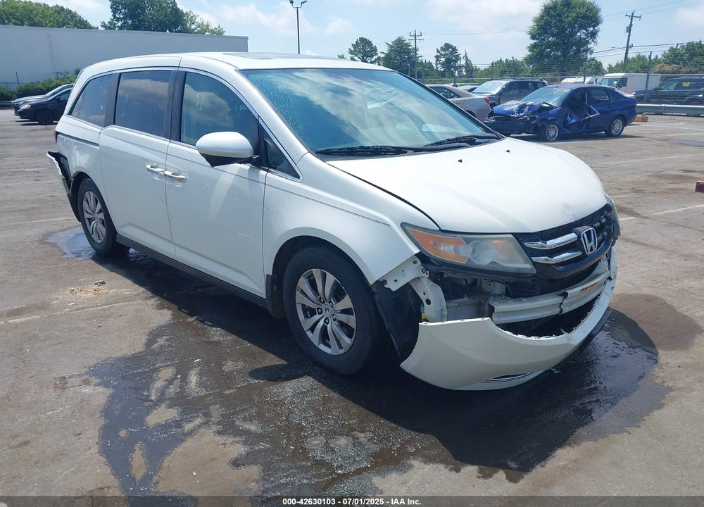 2016 HONDA ODYSSEY EX-L VIN: 5FNRL5H63GB057602