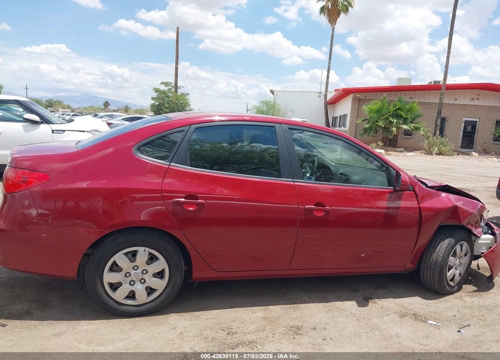 2007 HYUNDAI ELANTRA GLS/LIMITED/SE VIN: KMHDU46D67U081401