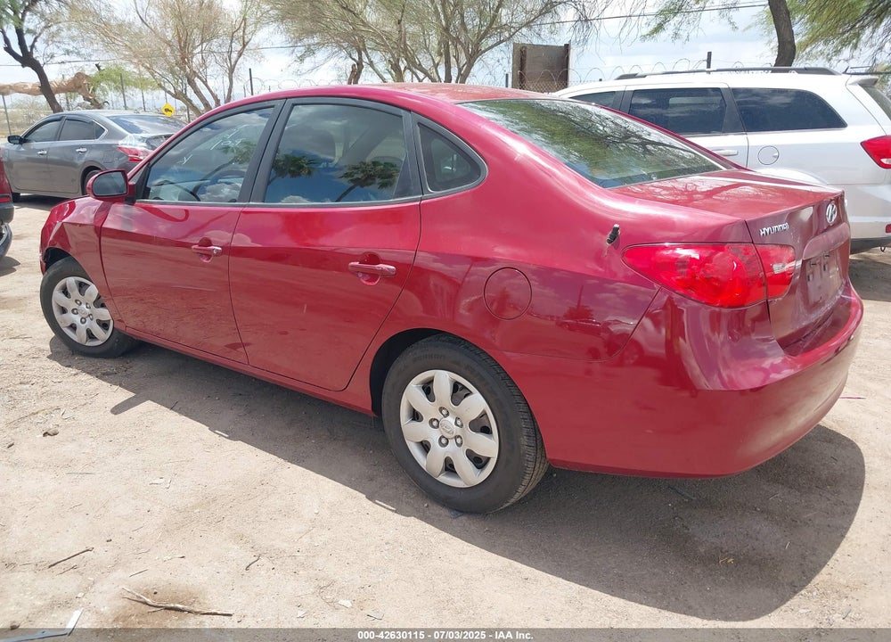 2007 HYUNDAI ELANTRA GLS/LIMITED/SE VIN: KMHDU46D67U081401