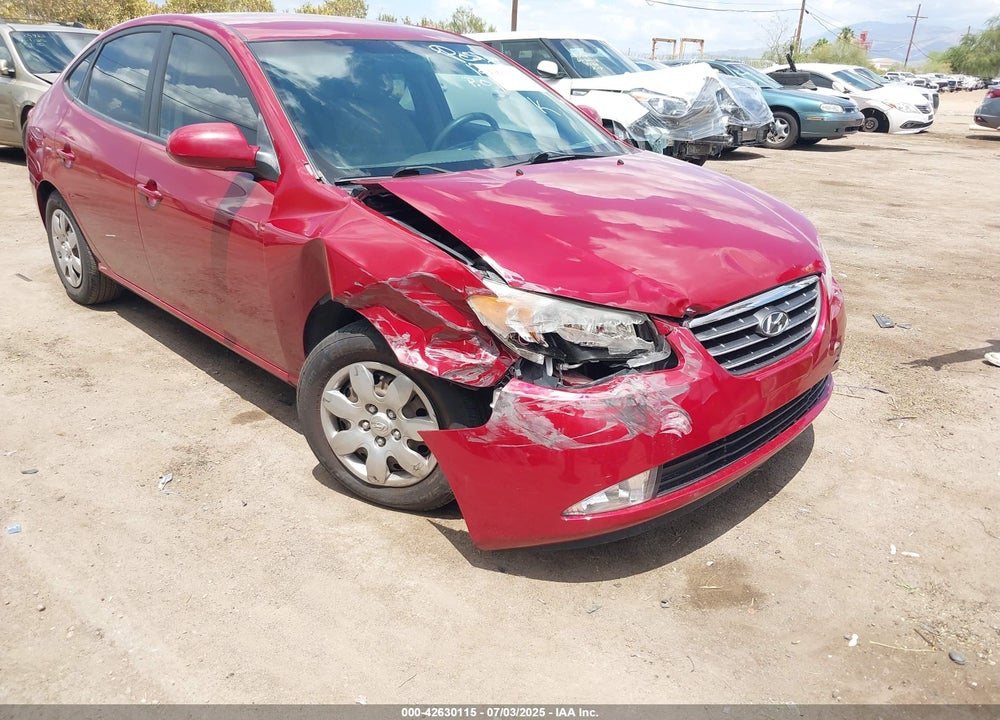 2007 HYUNDAI ELANTRA GLS/LIMITED/SE VIN: KMHDU46D67U081401