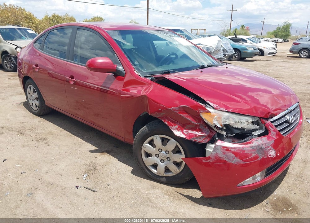 2007 HYUNDAI ELANTRA GLS/LIMITED/SE VIN: KMHDU46D67U081401