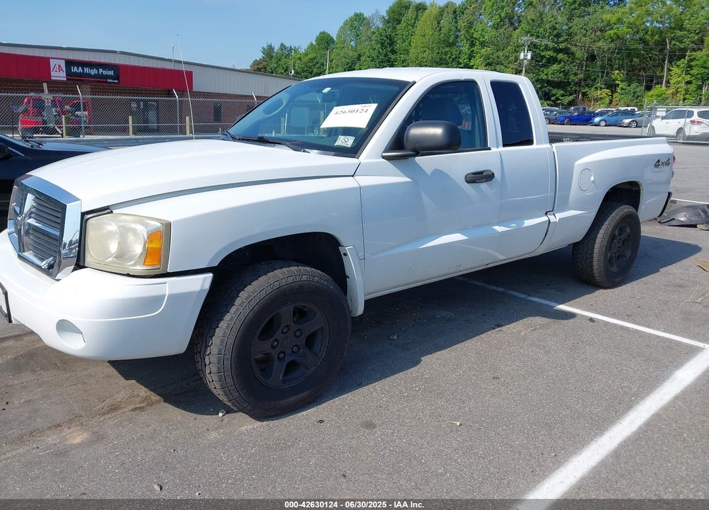 2006 DODGE DAKOTA SLT VIN: 1D7HW42N96S589733