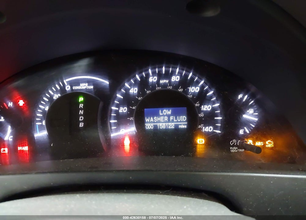 2007 TOYOTA CAMRY HYBRID VIN: JTNBB46K673033625