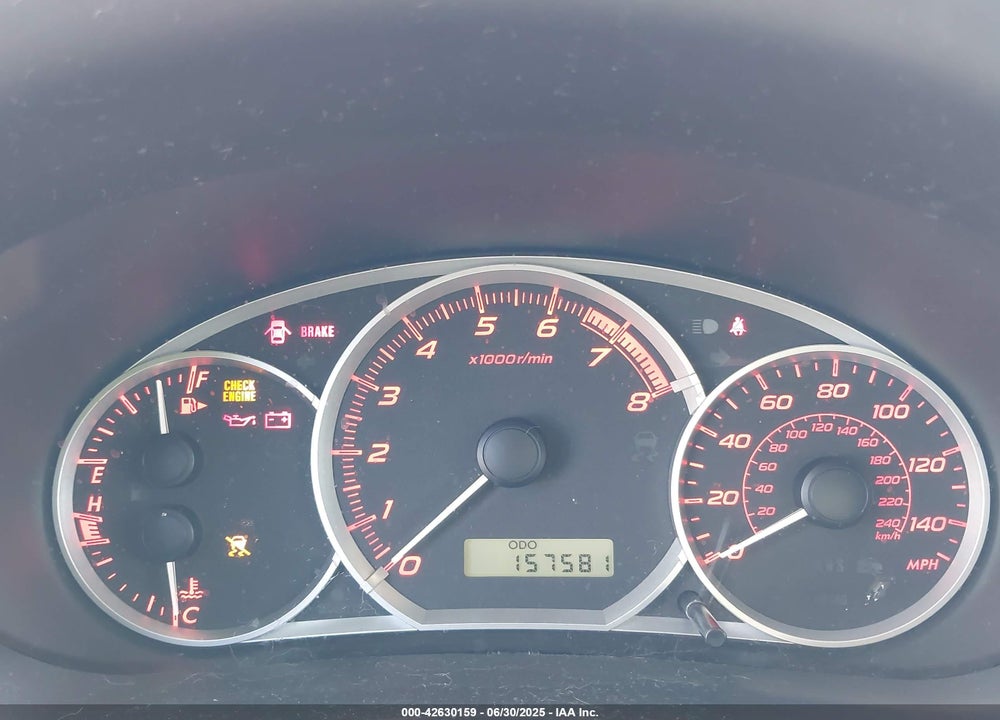 2011 SUBARU IMPREZA VIN: JF1GR7E68BG813919