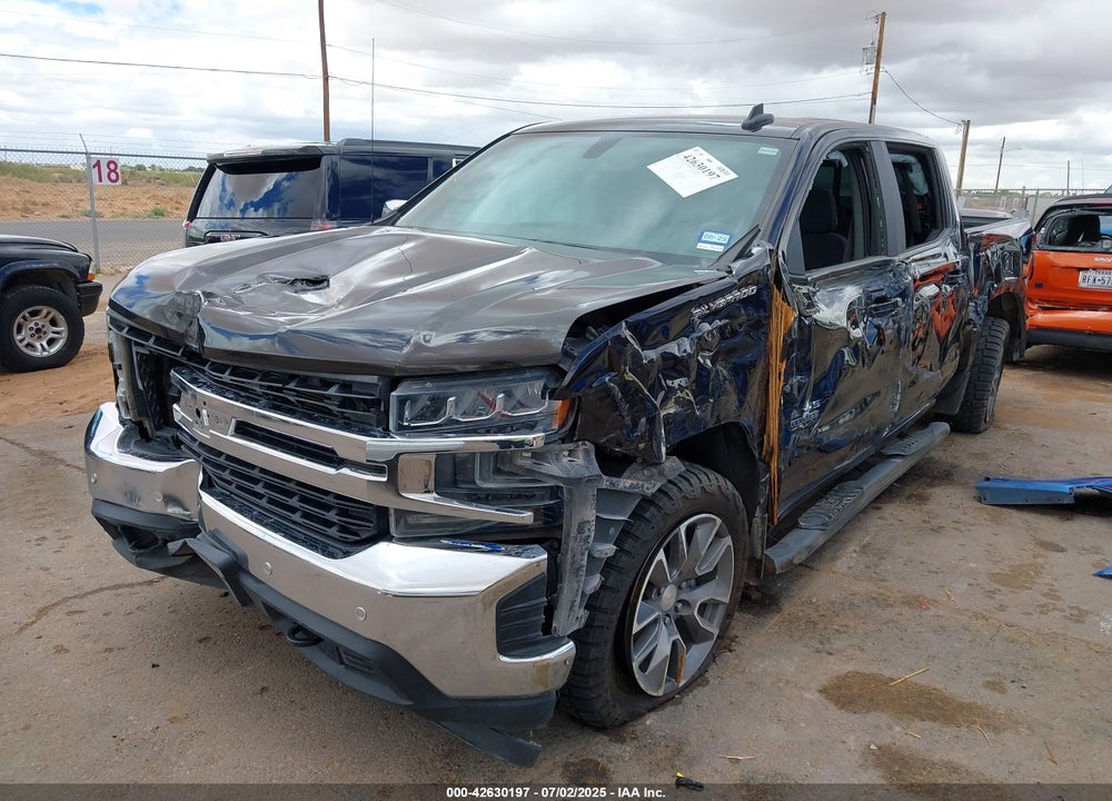 2019 CHEVROLET SILVERADO 1500 VIN: 1GCPWCEDXKZ191919
