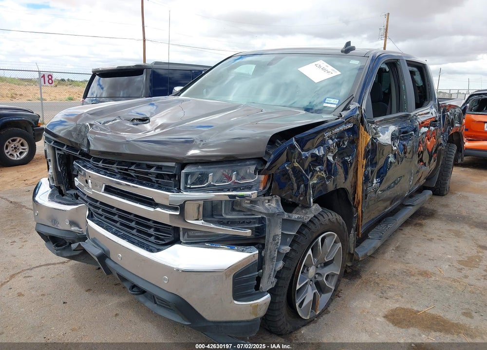 2019 CHEVROLET SILVERADO 1500 VIN: 1GCPWCEDXKZ191919