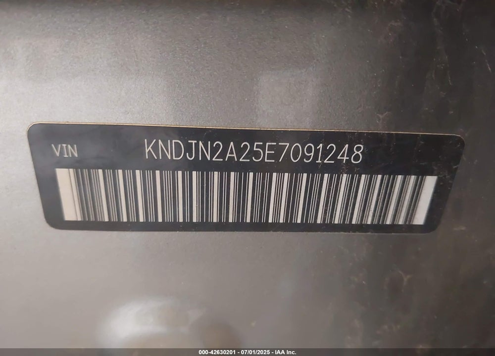 2014 KIA SOUL VIN: KNDJN2A25E7091248