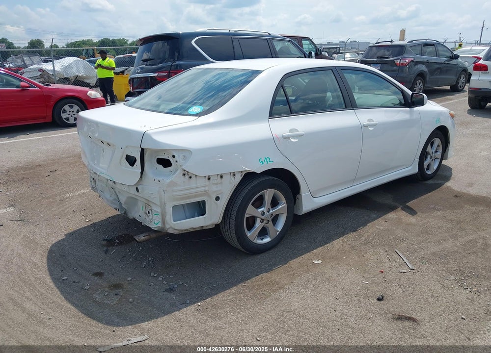 2013 TOYOTA COROLLA S VIN: 5YFBU4EE5DP105721