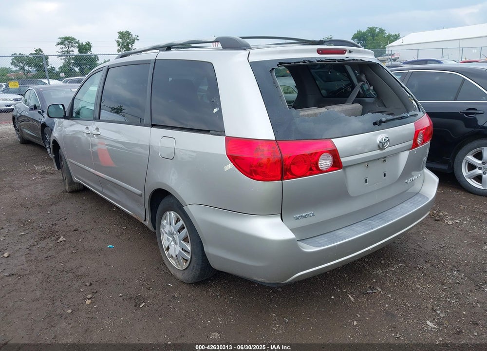 2008 TOYOTA SIENNA LE VIN: 5TDZK23C98S103753