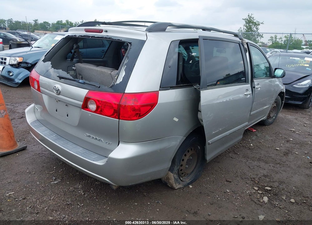 2008 TOYOTA SIENNA LE VIN: 5TDZK23C98S103753