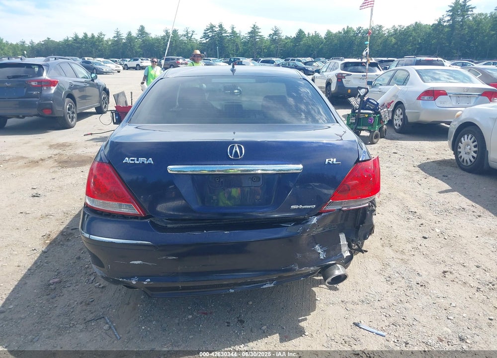 2008 ACURA RL VIN: JH4KB16598C001233