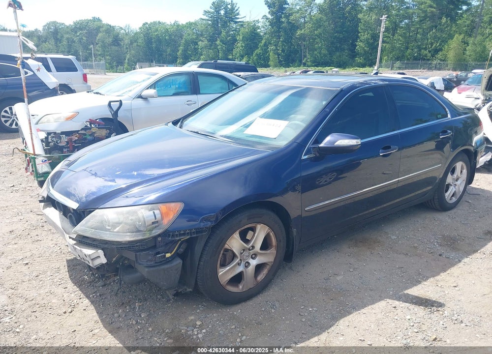 2008 ACURA RL VIN: JH4KB16598C001233