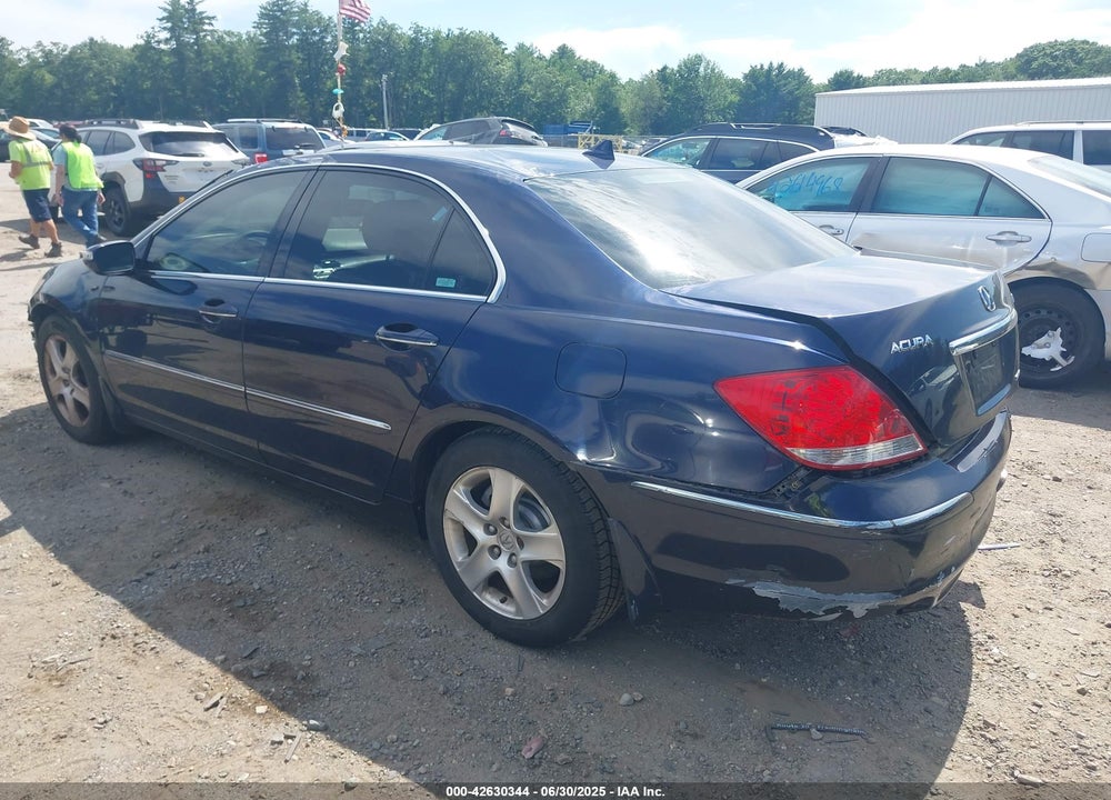 2008 ACURA RL VIN: JH4KB16598C001233