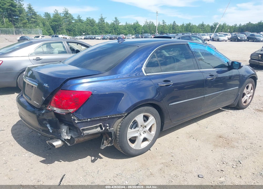 2008 ACURA RL VIN: JH4KB16598C001233