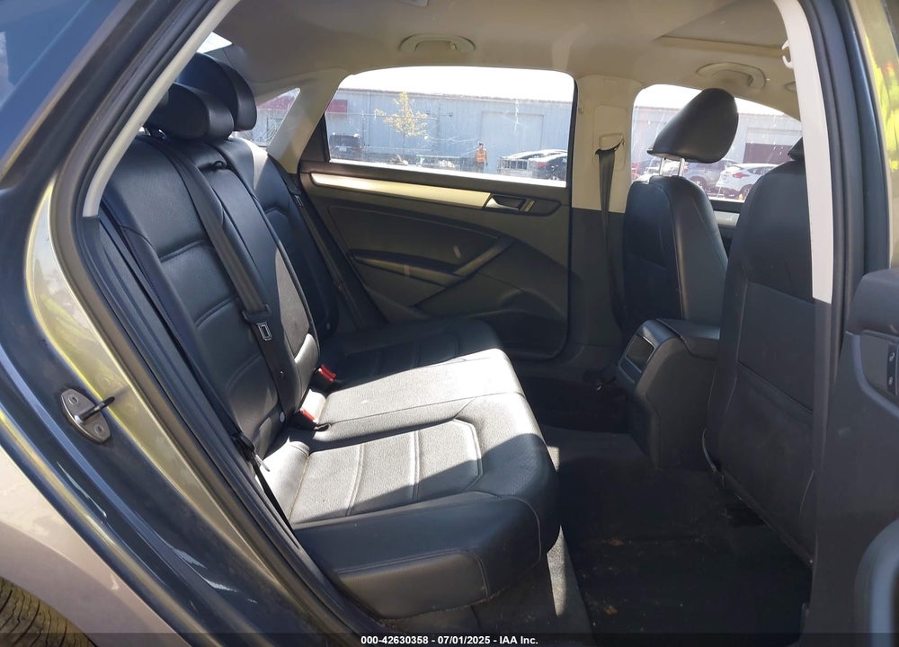 2012 VOLKSWAGEN PASSAT VIN: 1VWBN7A3XCC016248