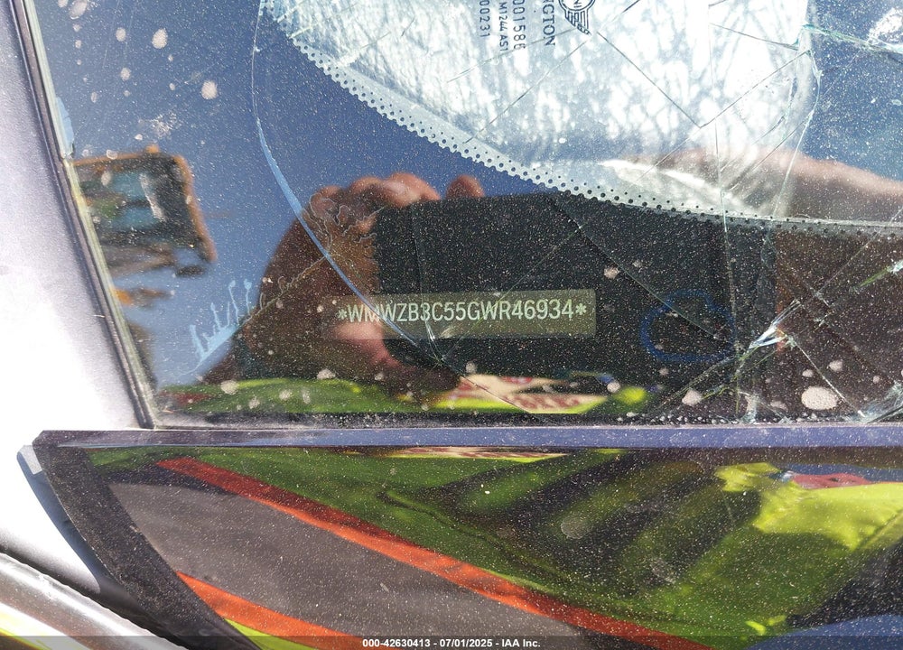 2016 MINI COUNTRYMAN VIN: WMWZB3C55GWR46934