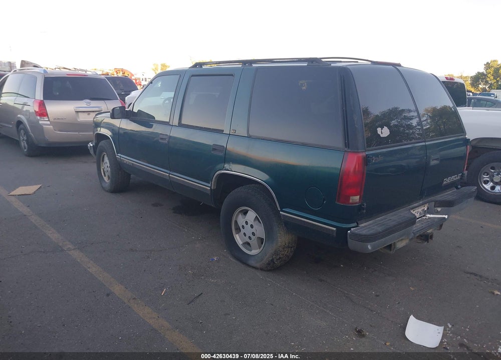 1995 CHEVROLET TAHOE K1500 VIN: 1GNEK13KXSJ455283