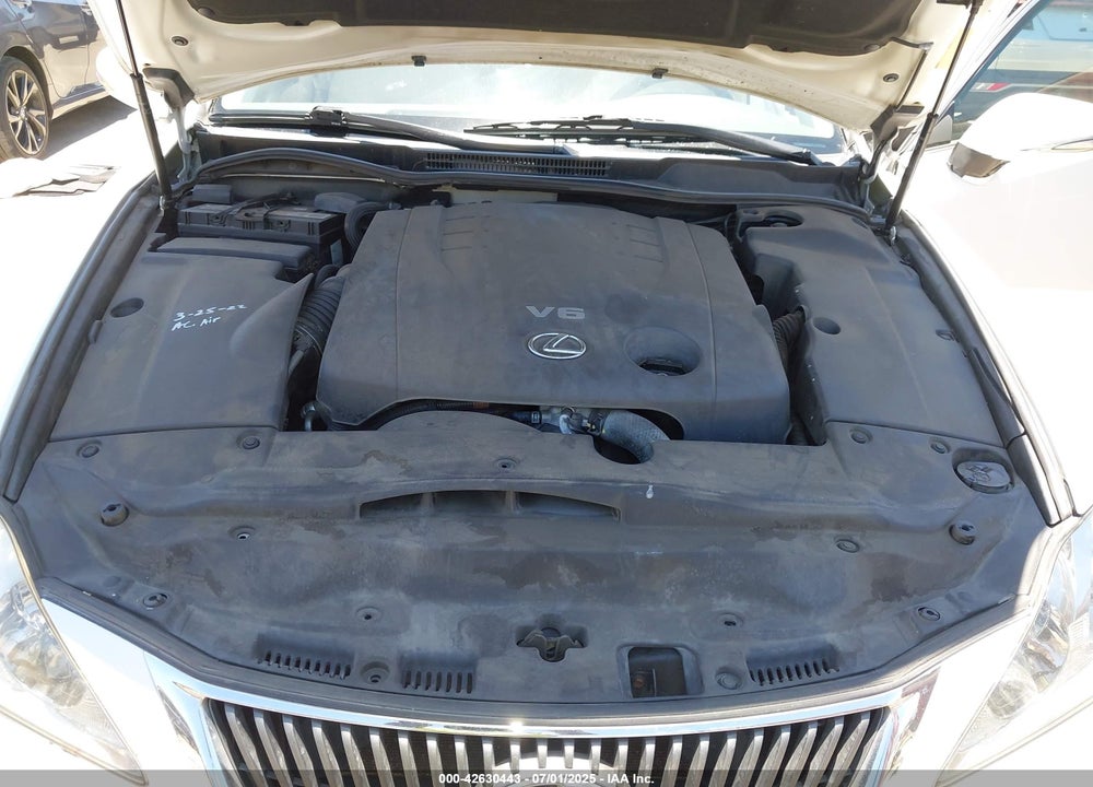 2009 LEXUS IS250 VIN: JTHBK262995086916