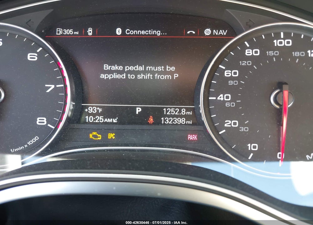 2013 AUDI A7 VIN: WAUYGAFCXDN132677