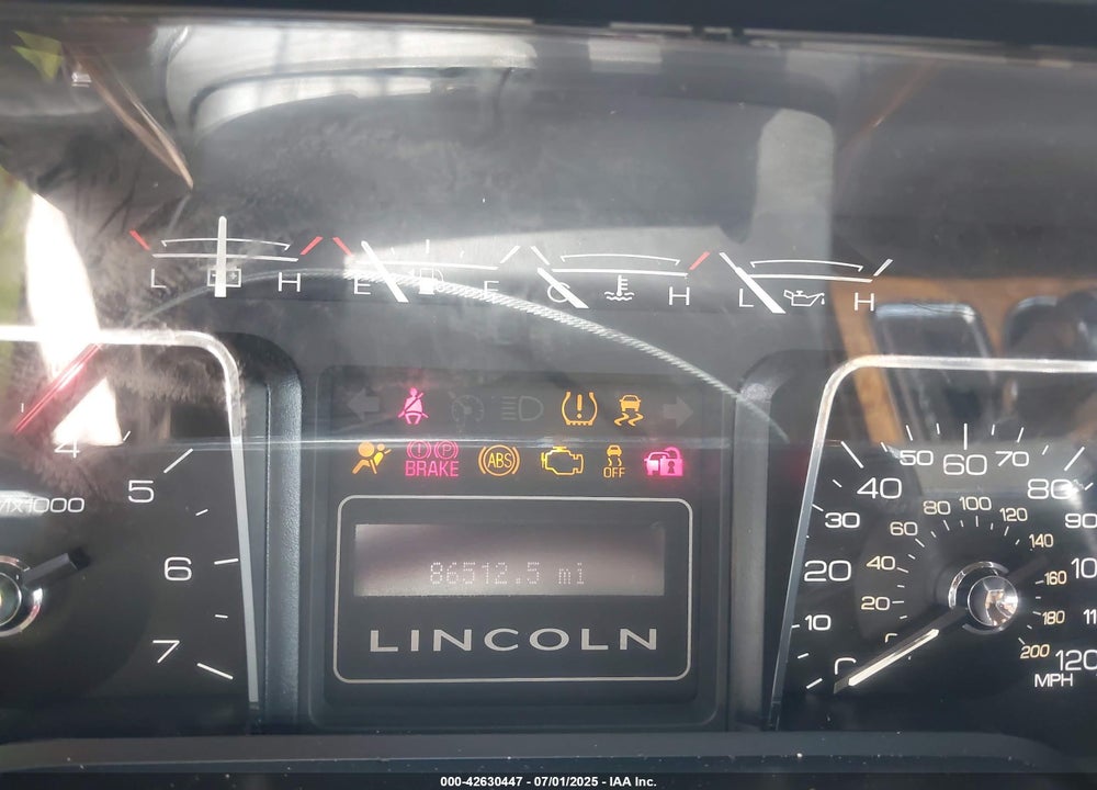 2013 LINCOLN NAVIGATOR VIN: 5LMJJ3H55DEL08320