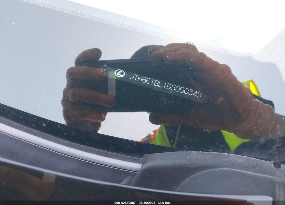 2013 LEXUS GS350 VIN: JTHBE1BL1D5000345