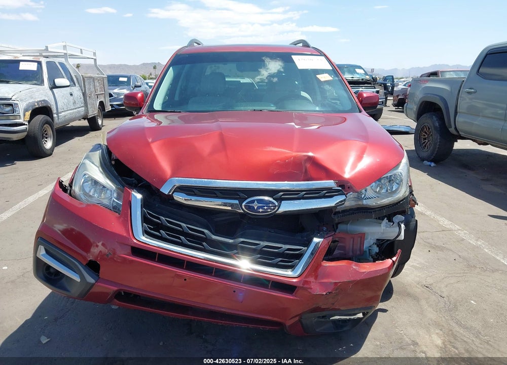 2018 SUBARU FORESTER VIN: JF2SJAEC9JH404742