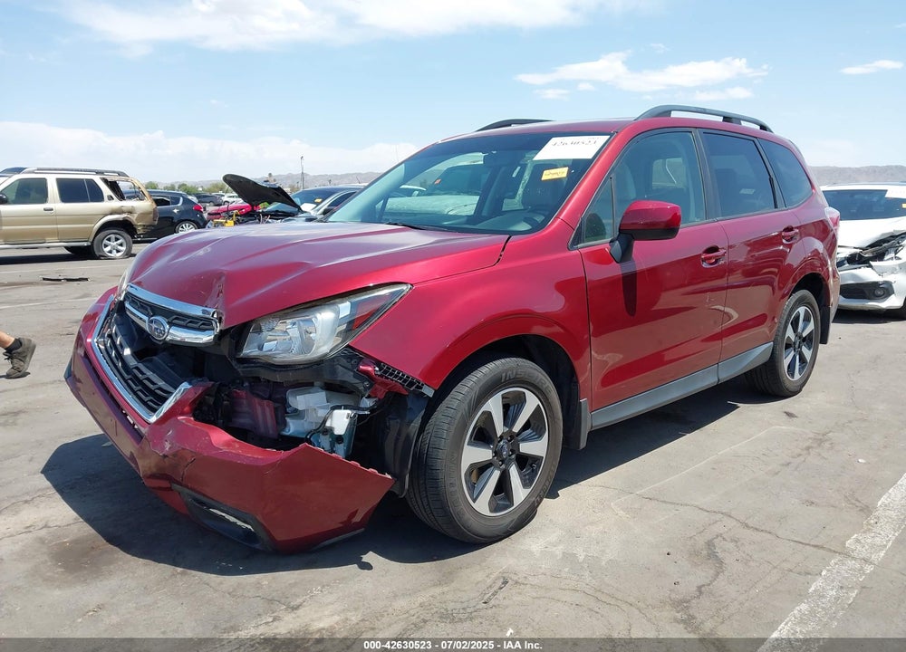 2018 SUBARU FORESTER VIN: JF2SJAEC9JH404742