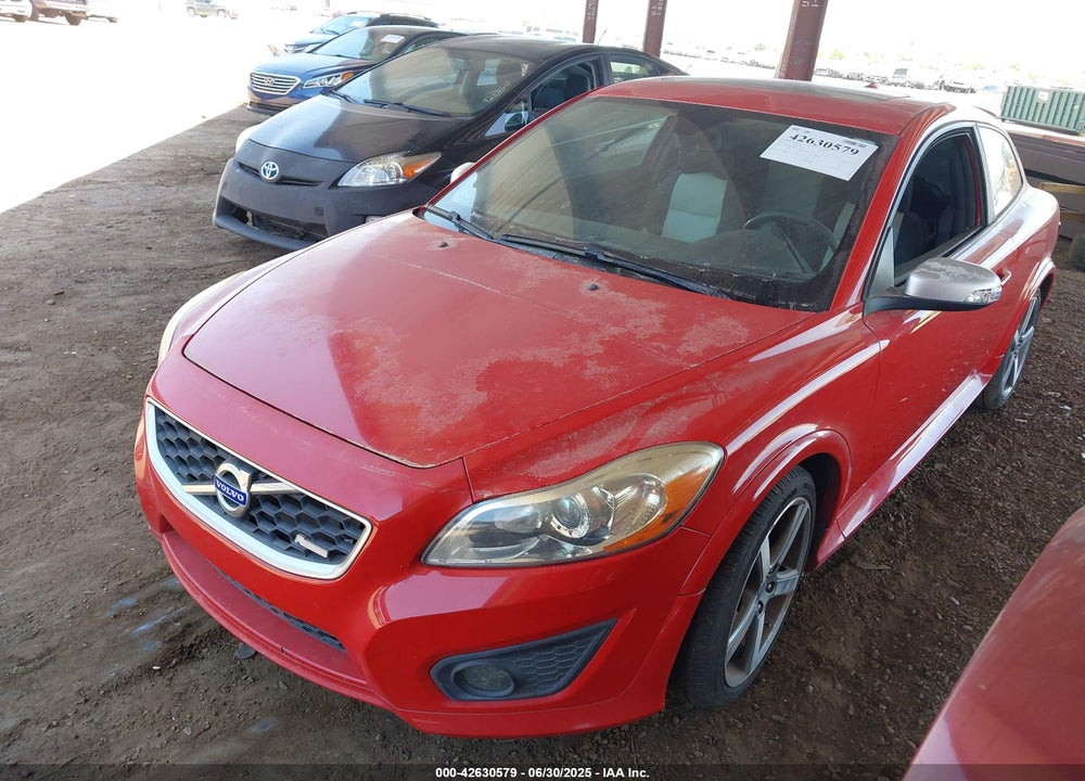 2011 VOLVO C30 VIN: YV1672MKXB2233401