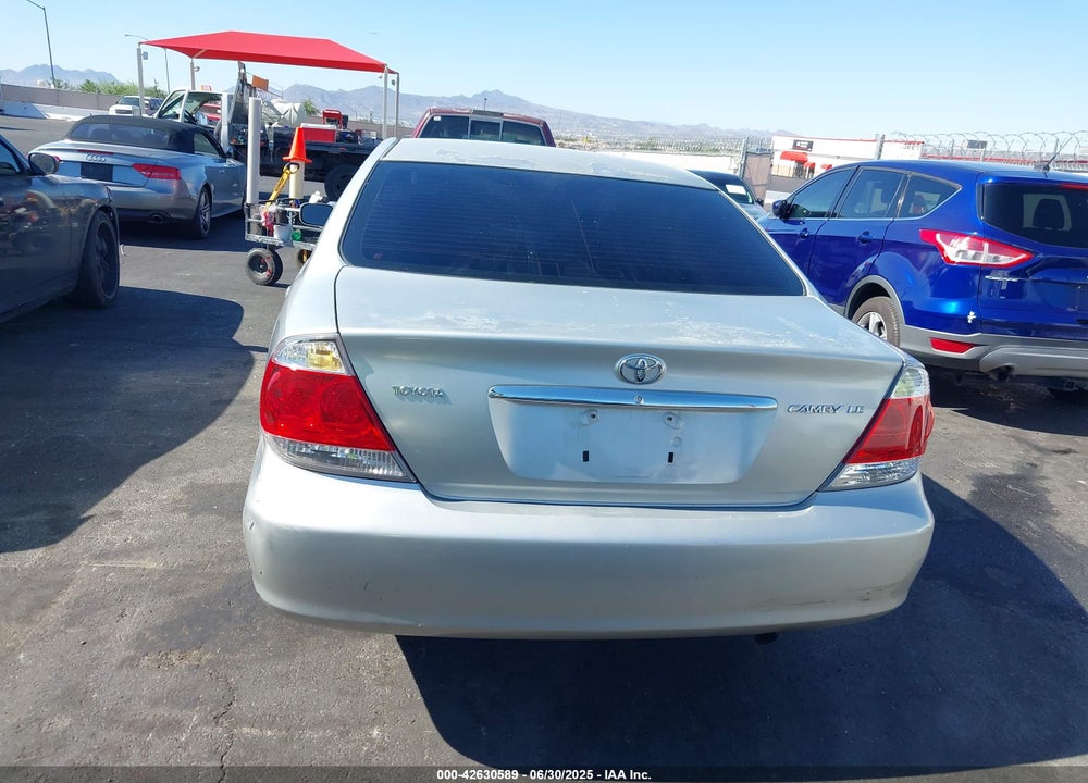 2006 TOYOTA CAMRY LE VIN: 4T1BE32K36U690687