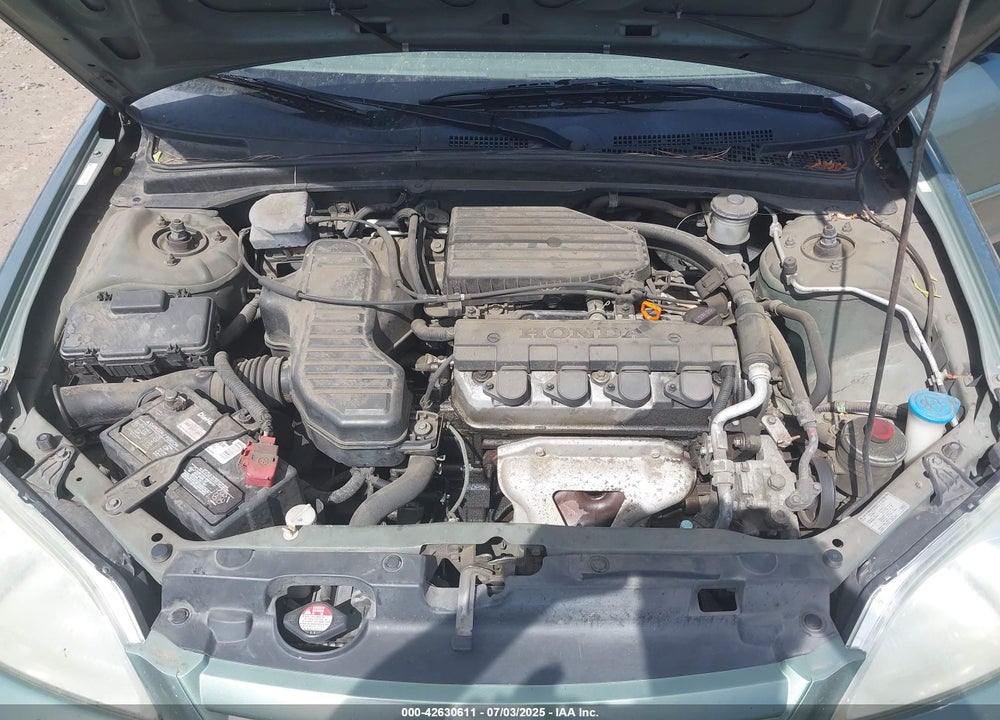2003 HONDA CIVIC LX VIN: 2HGES16613H519819