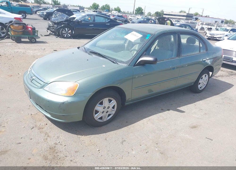 2003 HONDA CIVIC LX VIN: 2HGES16613H519819