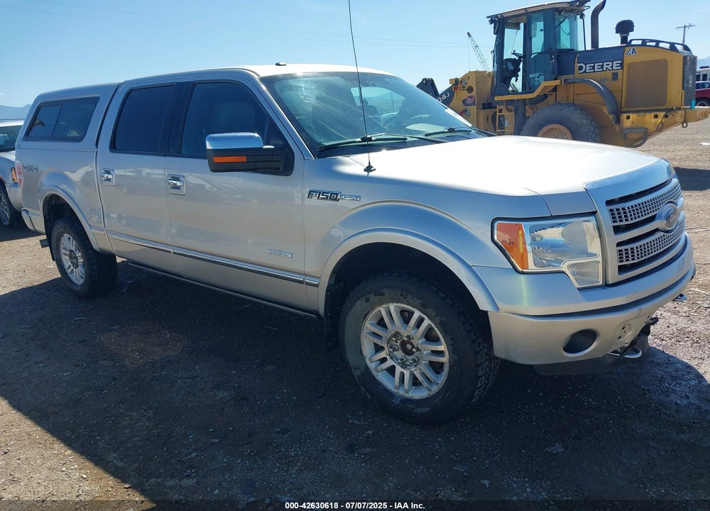 2012 FORD F-150 PLATINUM VIN: 1FTFW1ET1CFC21917