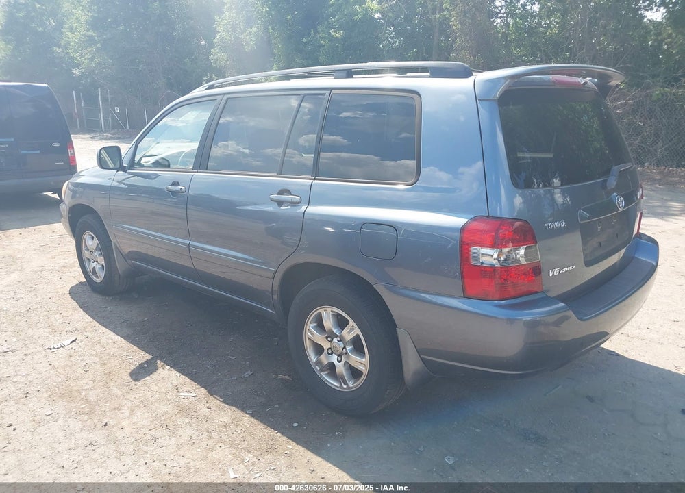 2005 TOYOTA HIGHLANDER V6 VIN: JTEEP21A950095455