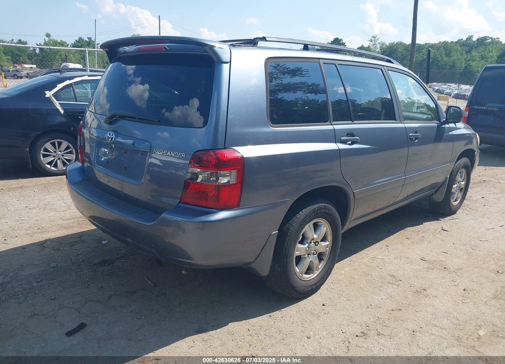 2005 TOYOTA HIGHLANDER V6 VIN: JTEEP21A950095455