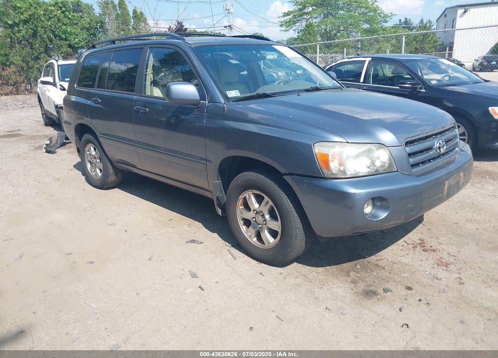 2005 TOYOTA HIGHLANDER V6 VIN: JTEEP21A950095455