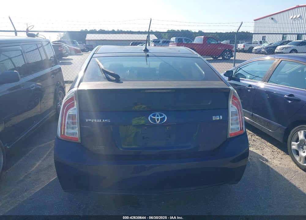 2012 TOYOTA PRIUS FOUR VIN: JTDKN3DU1C0333661