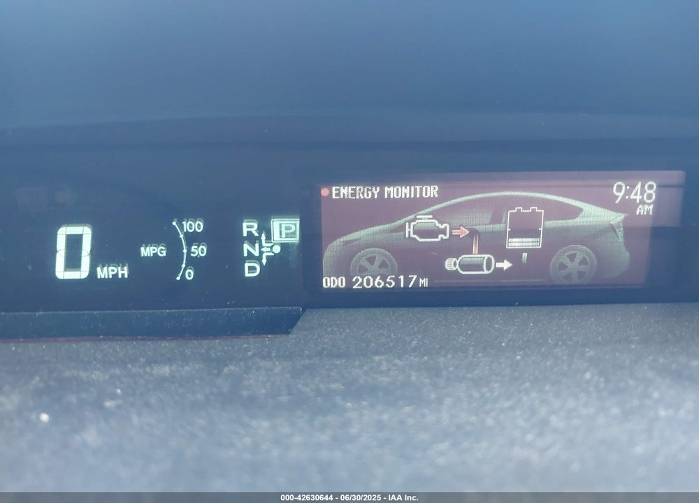 2012 TOYOTA PRIUS FOUR VIN: JTDKN3DU1C0333661