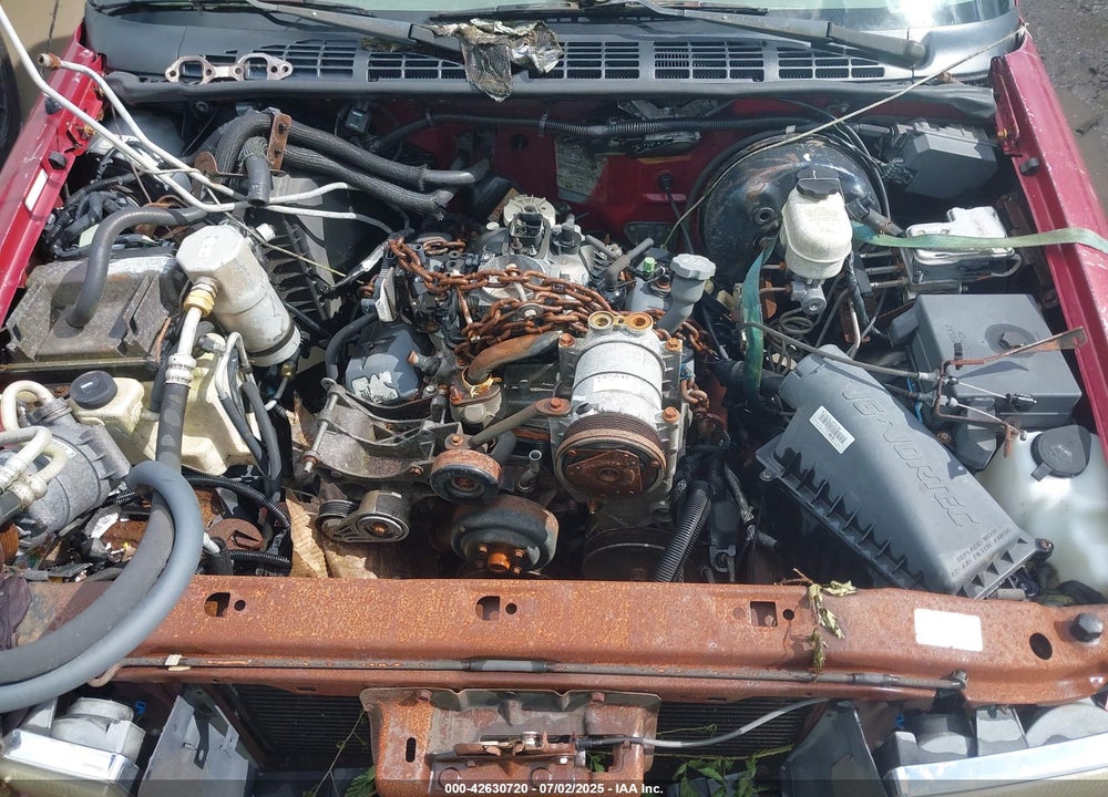 2003 CHEVROLET S-10 LS VIN: 1GCCS19X438162636