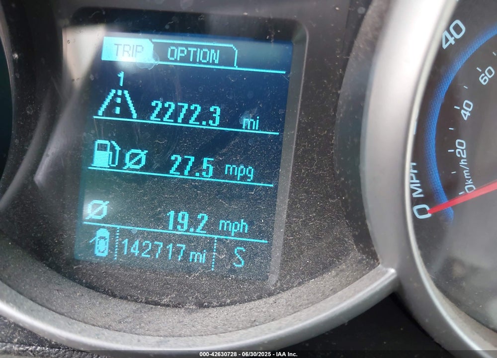 2014 CHEVROLET CRUZE LS MANUAL VIN: 1G1PB5SH1E7130630