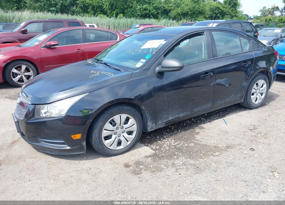 2014 CHEVROLET CRUZE LS MANUAL VIN: 1G1PB5SH1E7130630