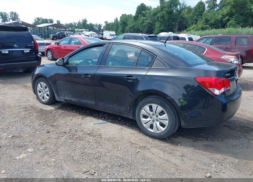 2014 CHEVROLET CRUZE LS MANUAL VIN: 1G1PB5SH1E7130630