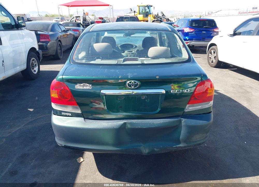 2003 TOYOTA ECHO VIN: JTDAT123630271366