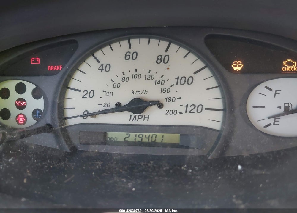 2003 TOYOTA ECHO VIN: JTDAT123630271366