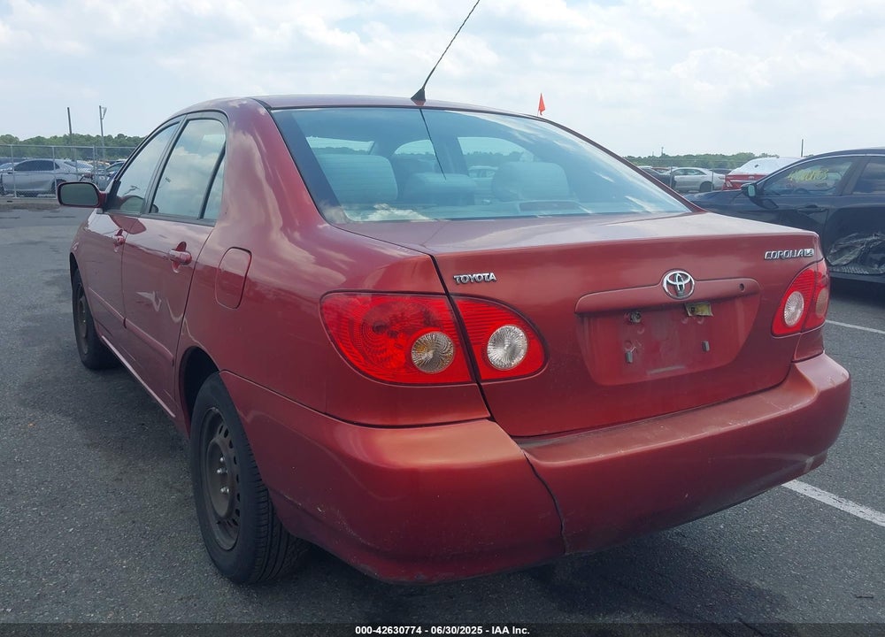2008 TOYOTA COROLLA VIN: 2T1BR32E98C937326