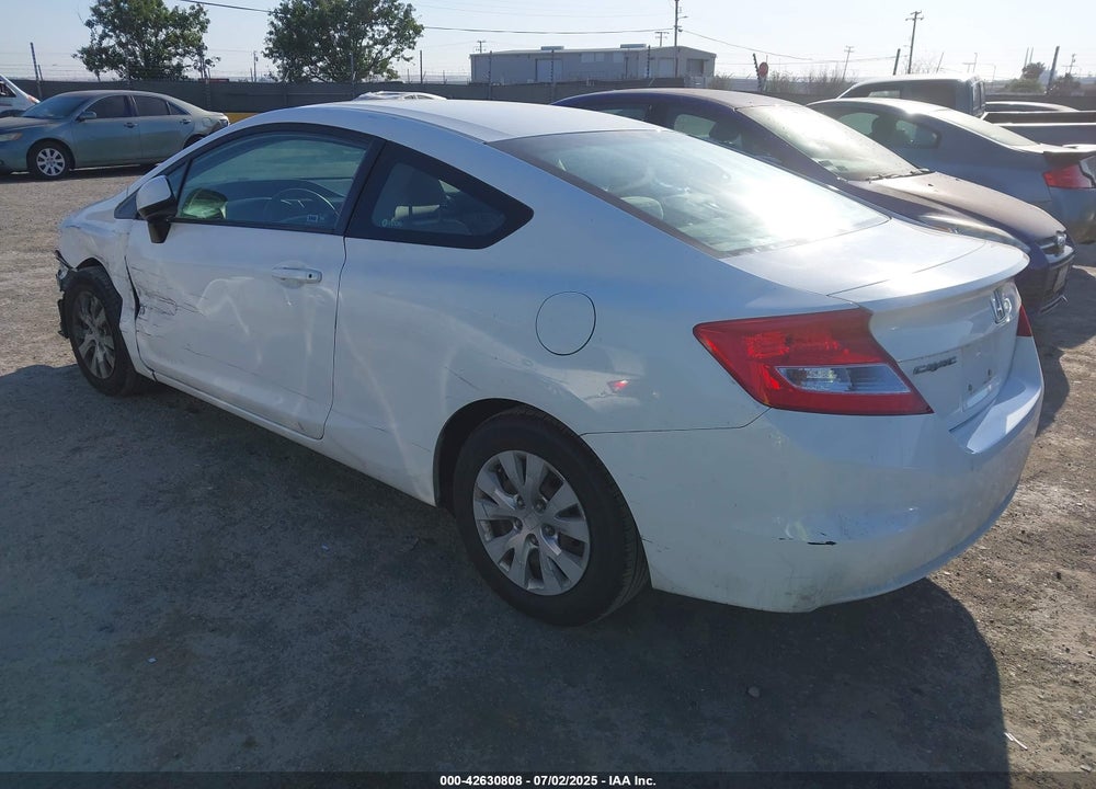 2012 HONDA CIVIC VIN: 2HGFG3B58CH531917