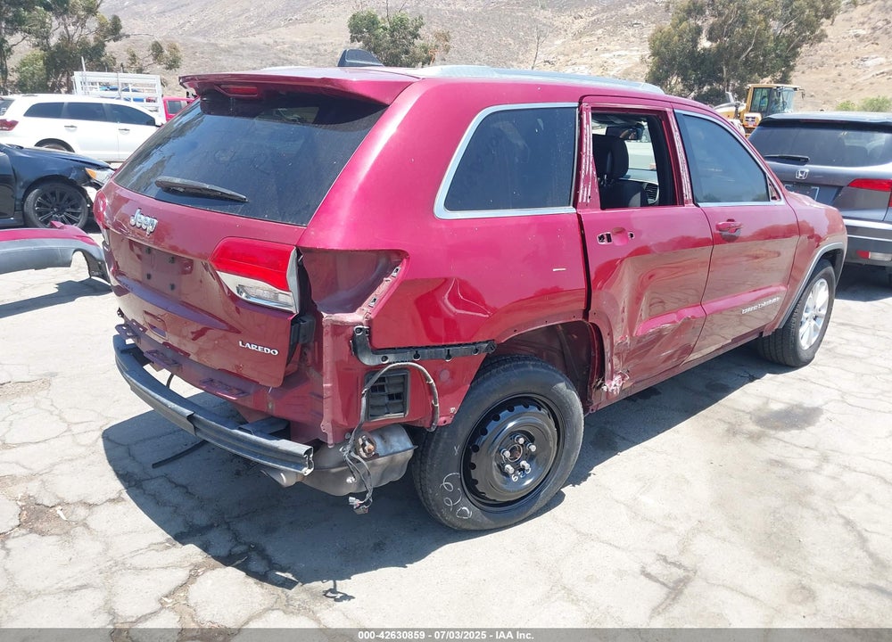 2015 JEEP GRAND CHEROKEE LAREDO VIN: 1C4RJEAG5FC816075