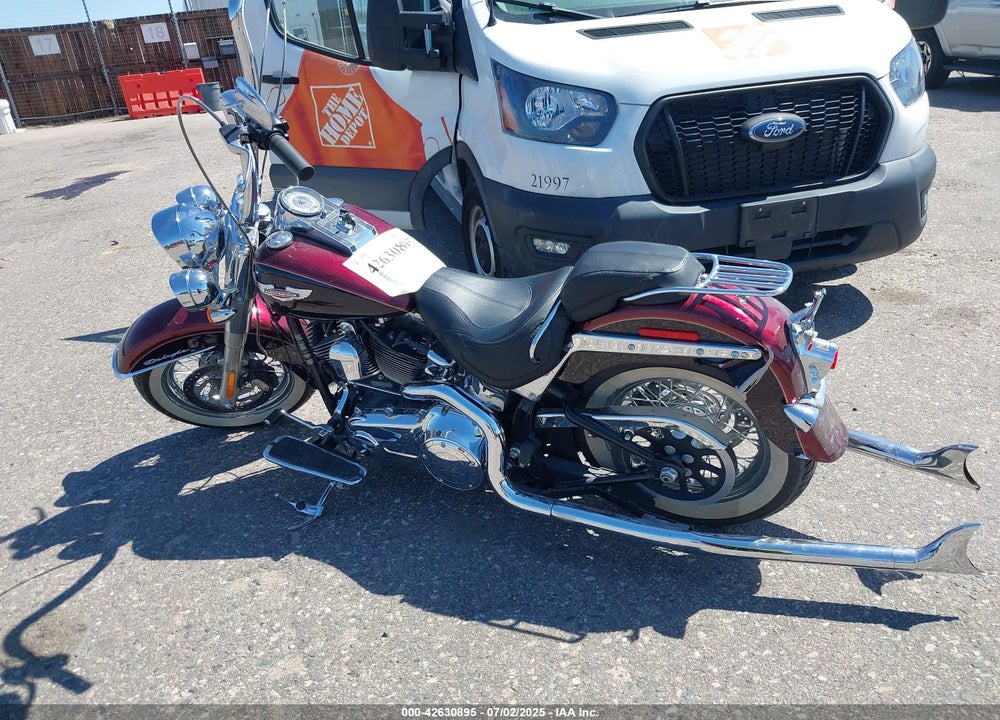 2015 HARLEY-DAVIDSON FLSTN SOFTAIL DELUXE VIN: 1HD1JDV12FB032552