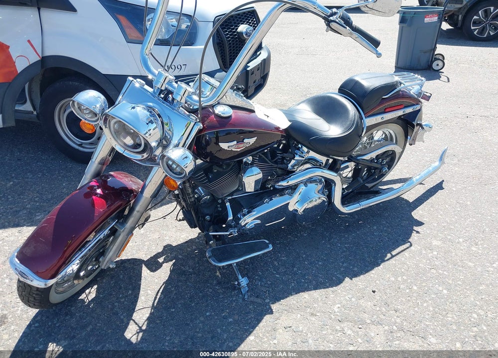2015 HARLEY-DAVIDSON FLSTN SOFTAIL DELUXE VIN: 1HD1JDV12FB032552